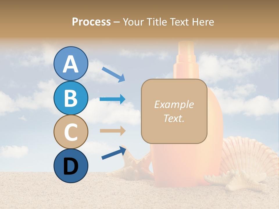 Sunscreen Cream Summer PowerPoint Template