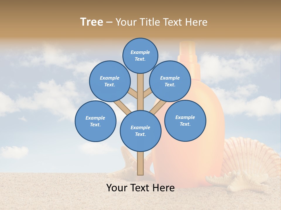 Sunscreen Cream Summer PowerPoint Template