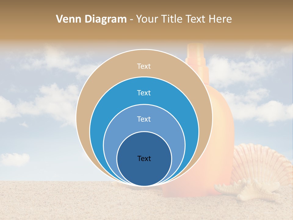 Sunscreen Cream Summer PowerPoint Template