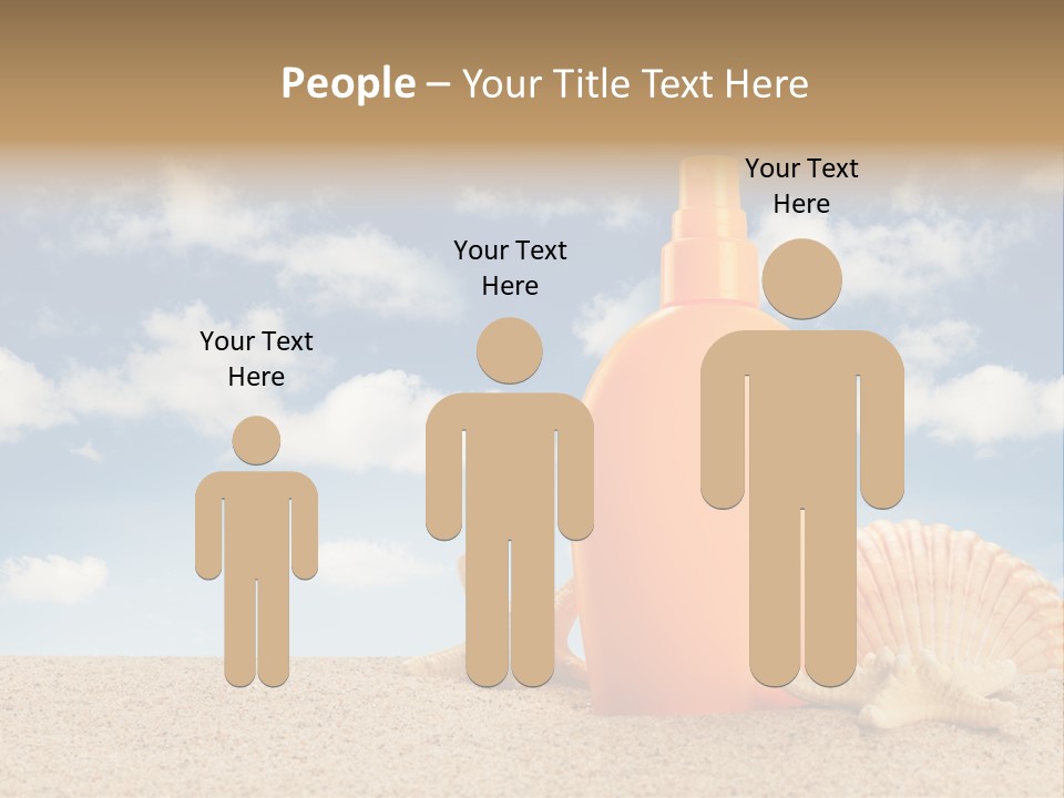 Sunscreen Cream Summer PowerPoint Template