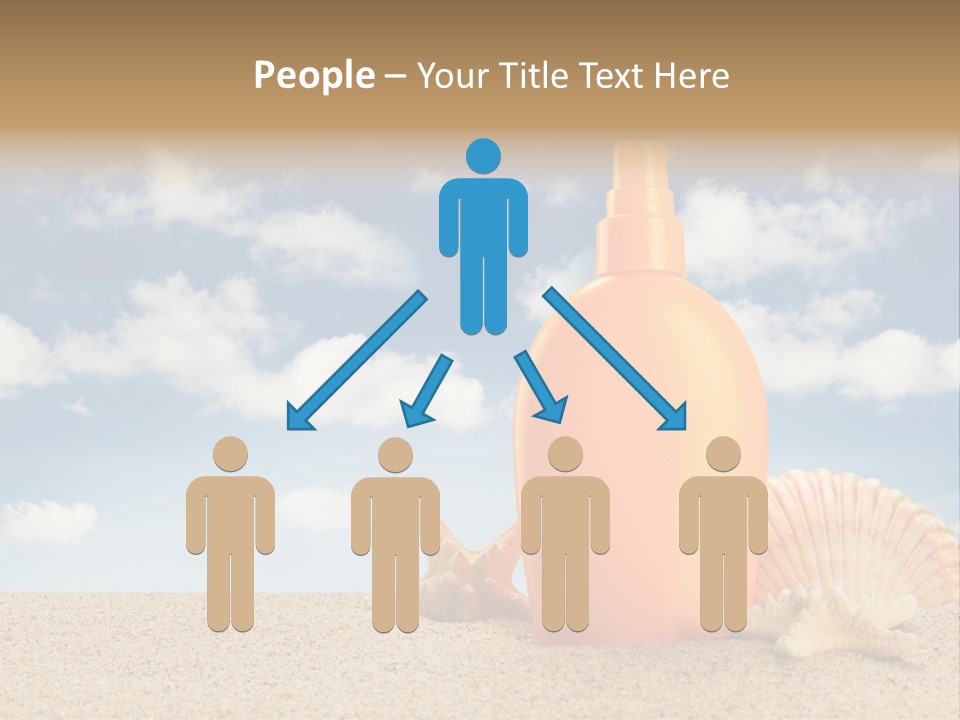 Sunscreen Cream Summer PowerPoint Template