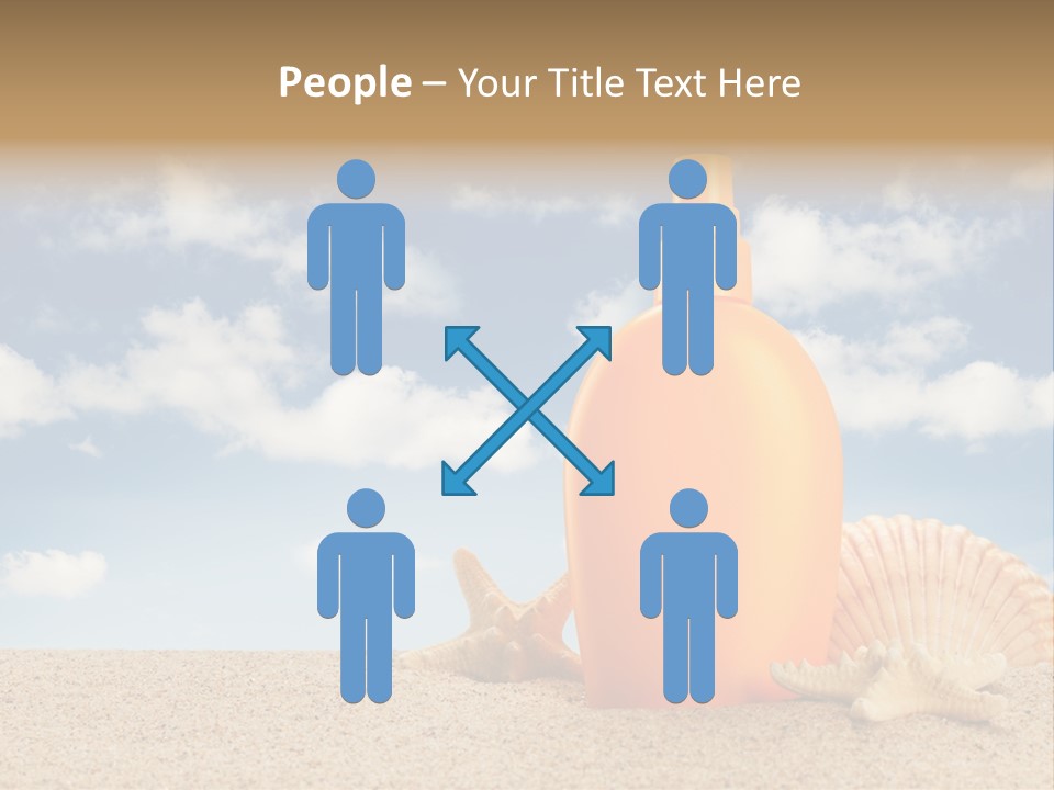 Sunscreen Cream Summer PowerPoint Template