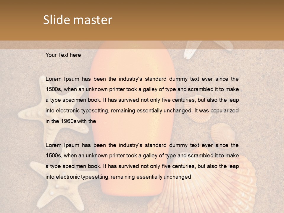 Yellow Care Protection PowerPoint Template