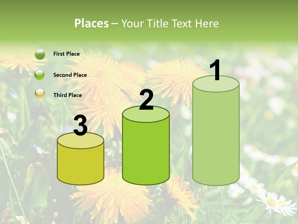 Yellow Spring Day PowerPoint Template