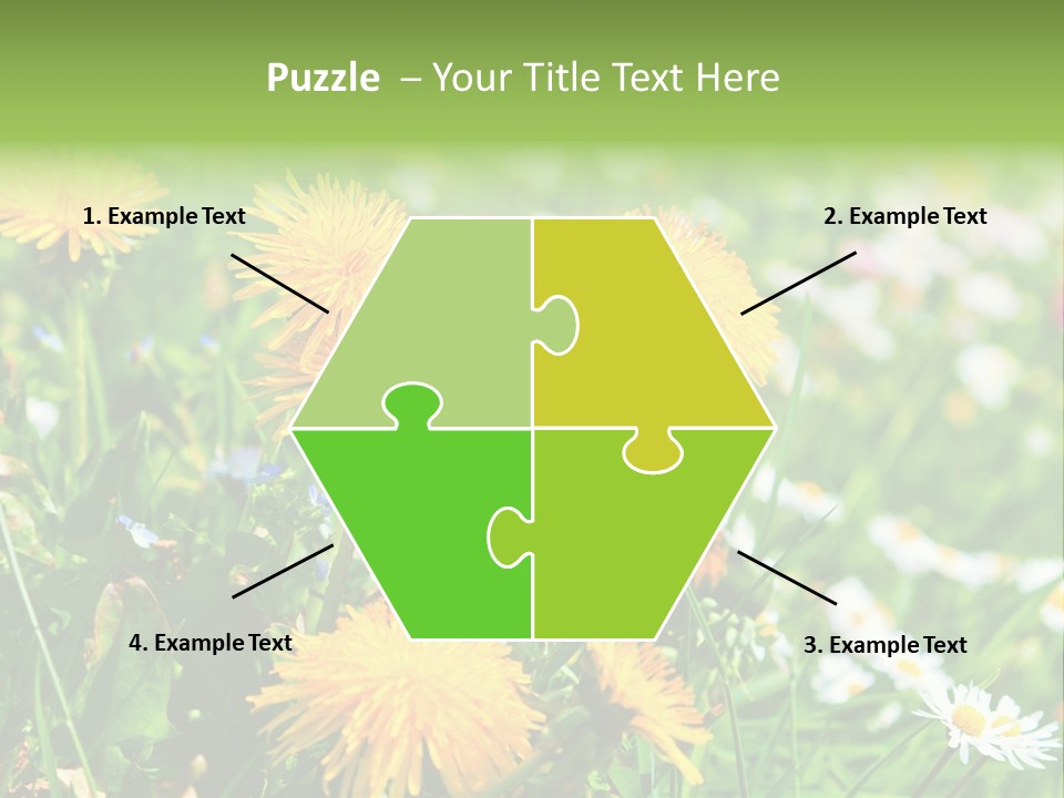 Yellow Spring Day PowerPoint Template