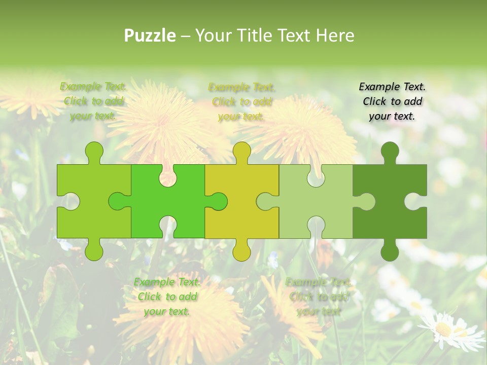 Yellow Spring Day PowerPoint Template
