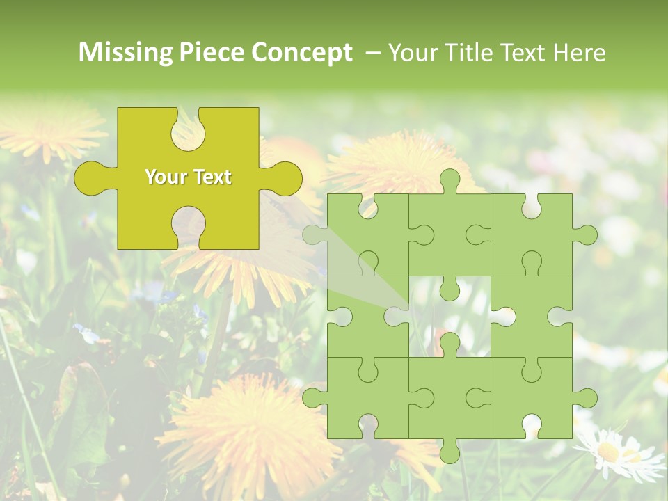 Yellow Spring Day PowerPoint Template