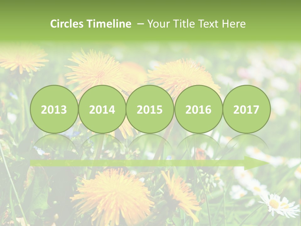 Yellow Spring Day PowerPoint Template