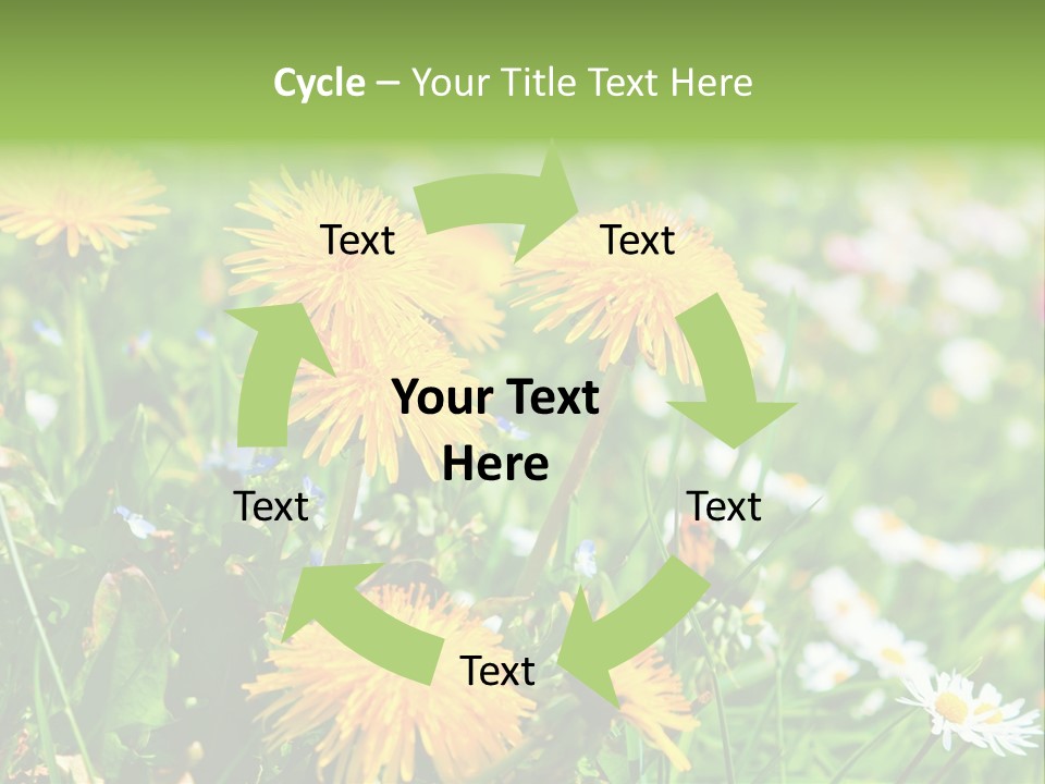 Yellow Spring Day PowerPoint Template