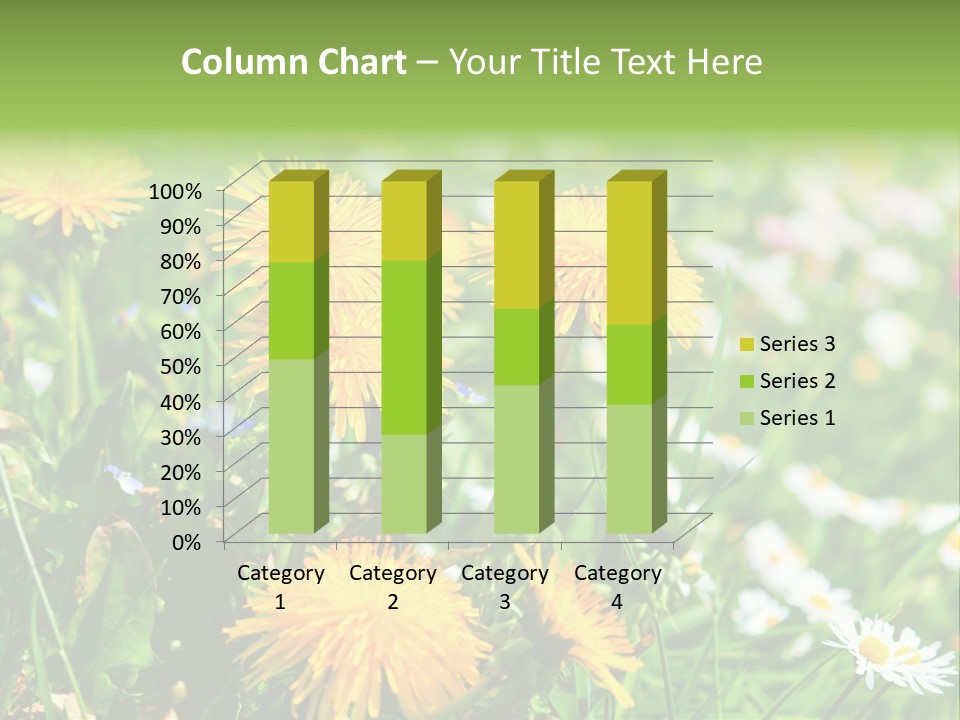 Yellow Spring Day PowerPoint Template