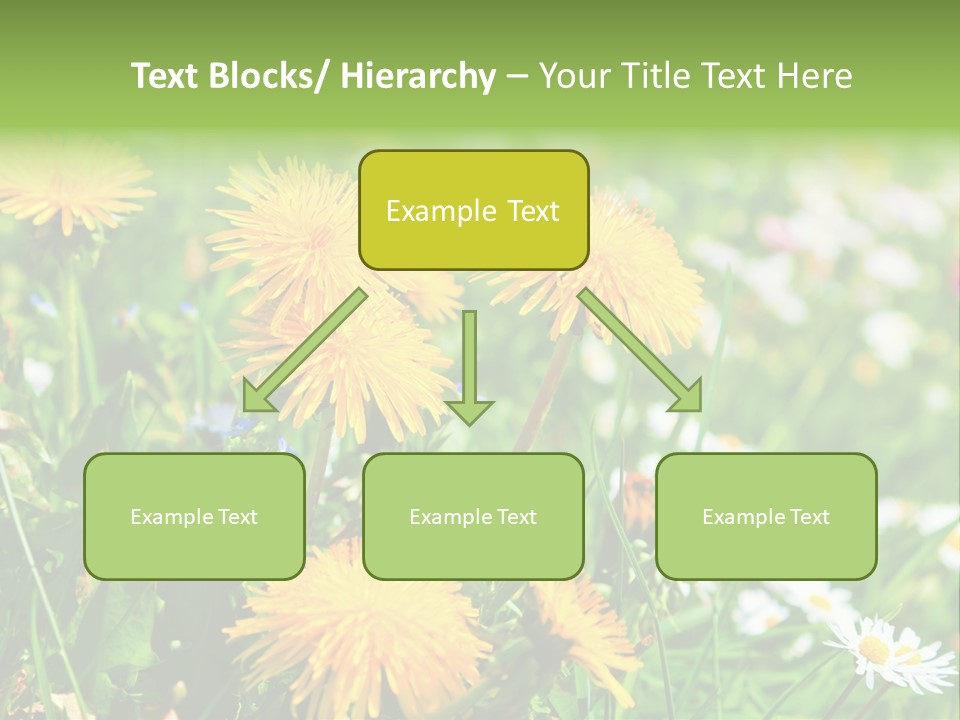 Yellow Spring Day PowerPoint Template