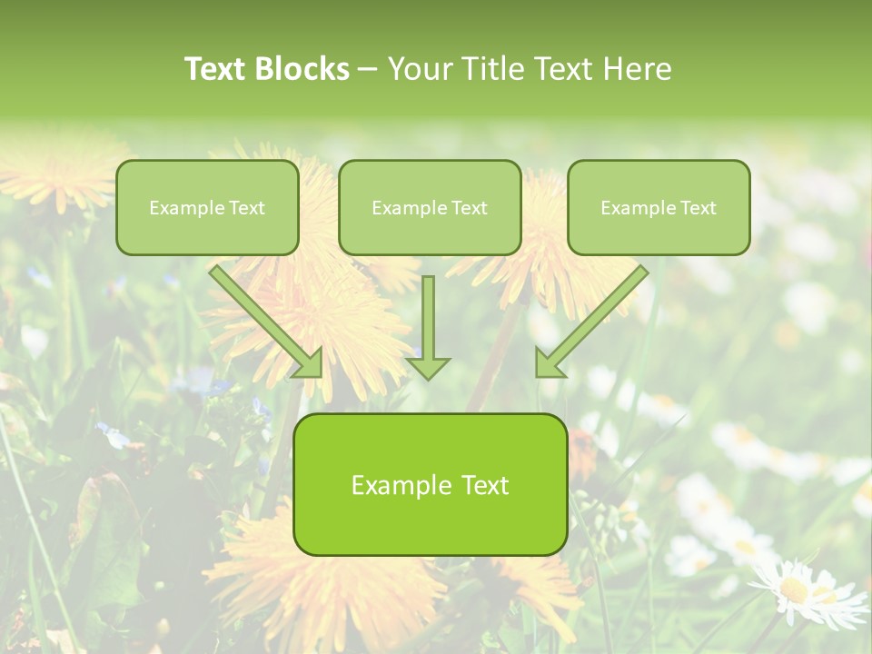 Yellow Spring Day PowerPoint Template