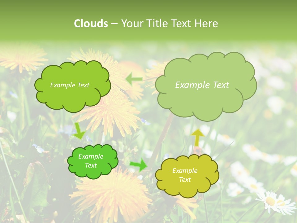 Yellow Spring Day PowerPoint Template