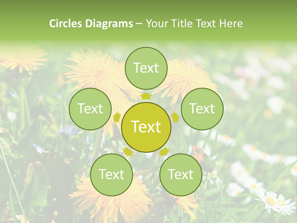 Yellow Spring Day PowerPoint Template