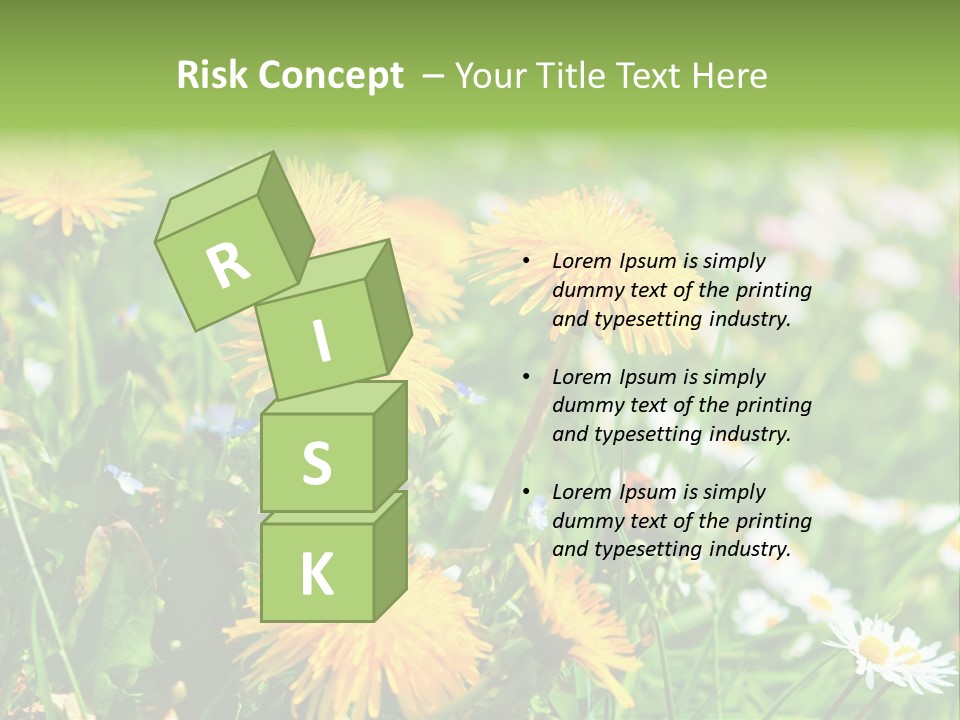 Yellow Spring Day PowerPoint Template