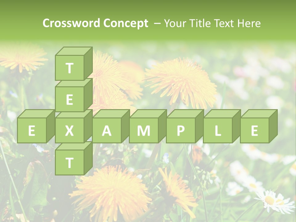 Yellow Spring Day PowerPoint Template