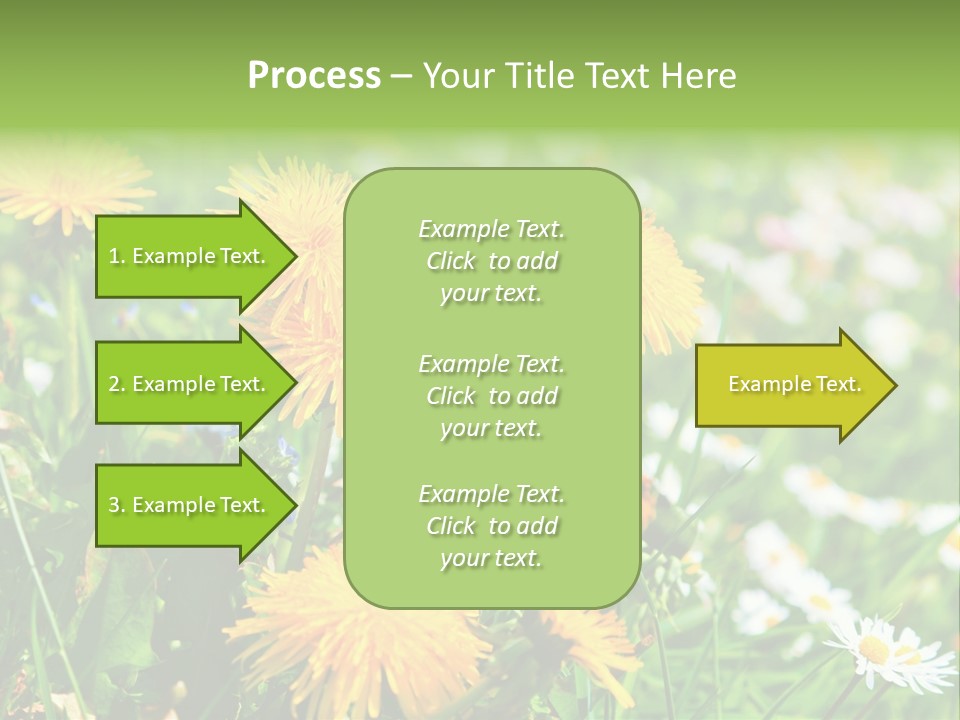 Yellow Spring Day PowerPoint Template
