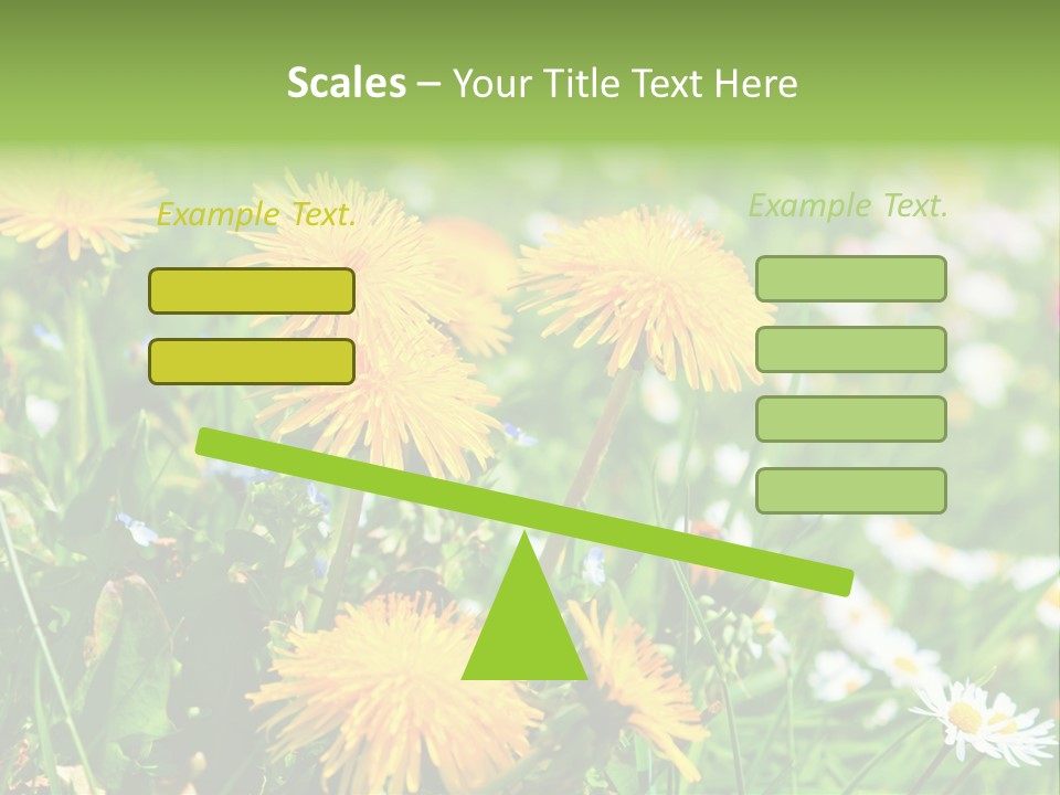 Yellow Spring Day PowerPoint Template