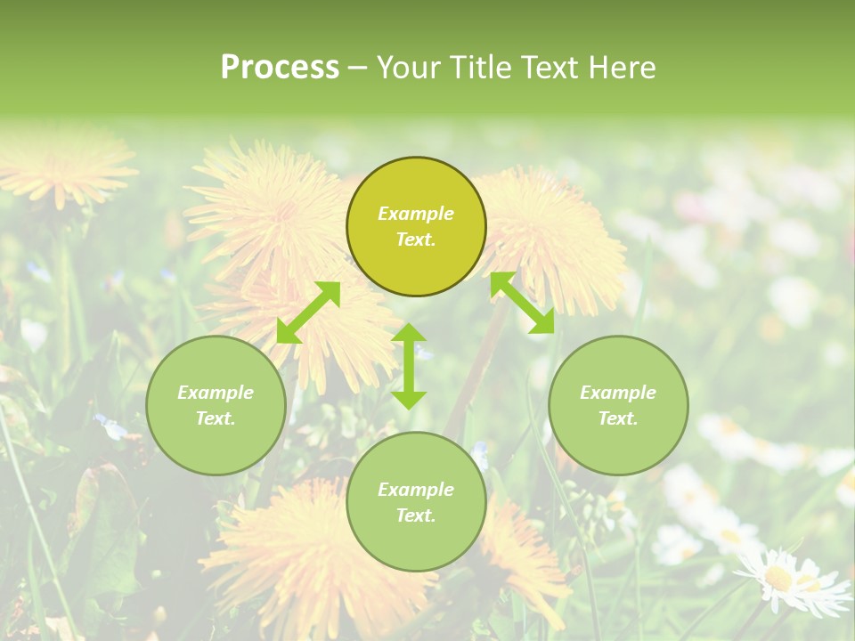 Yellow Spring Day PowerPoint Template