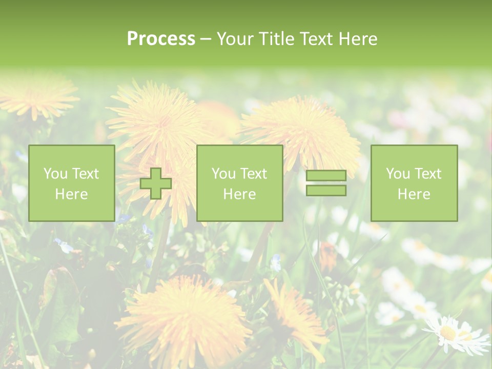 Yellow Spring Day PowerPoint Template