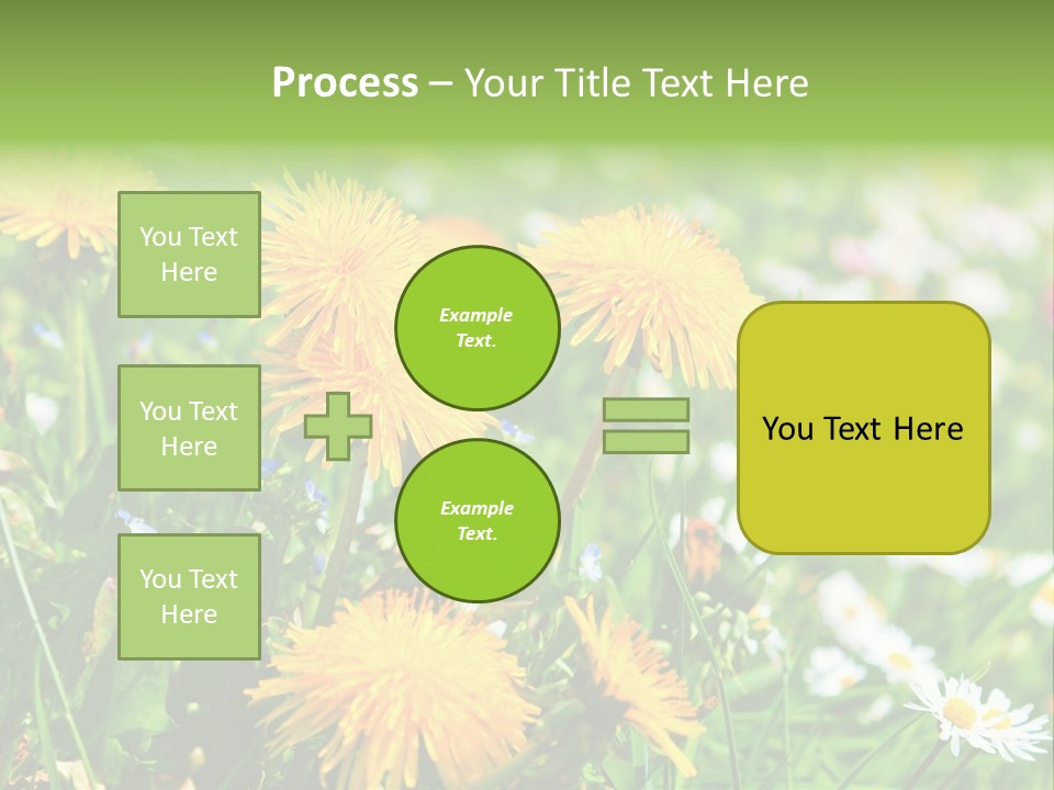 Yellow Spring Day PowerPoint Template