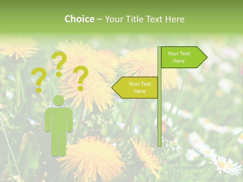 Yellow Spring Day PowerPoint Template