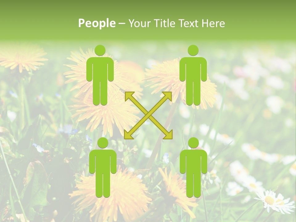 Yellow Spring Day PowerPoint Template