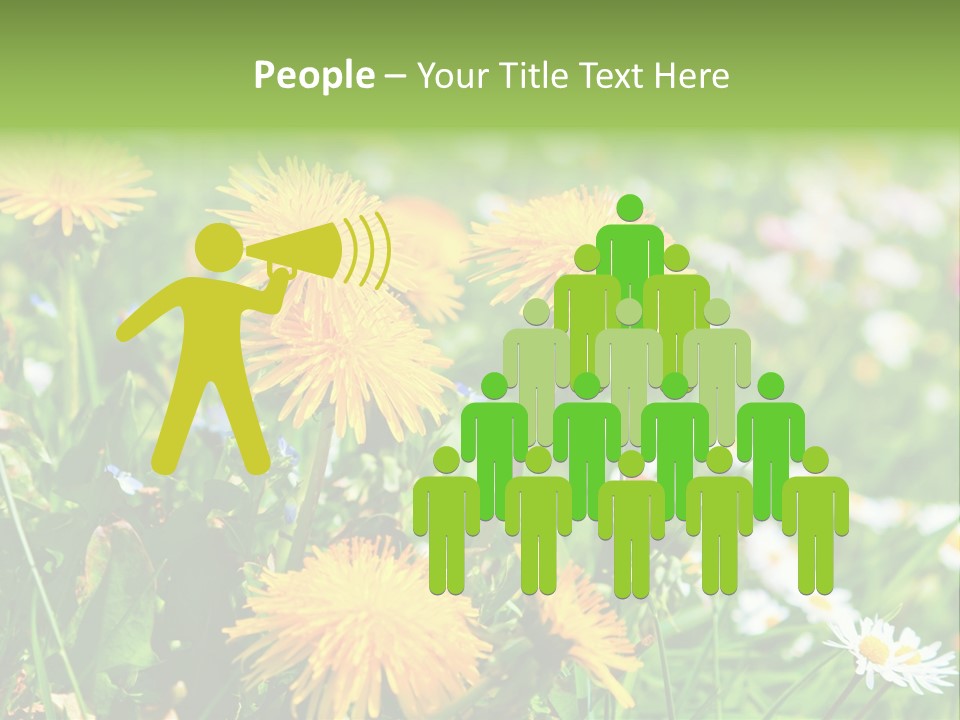 Yellow Spring Day PowerPoint Template