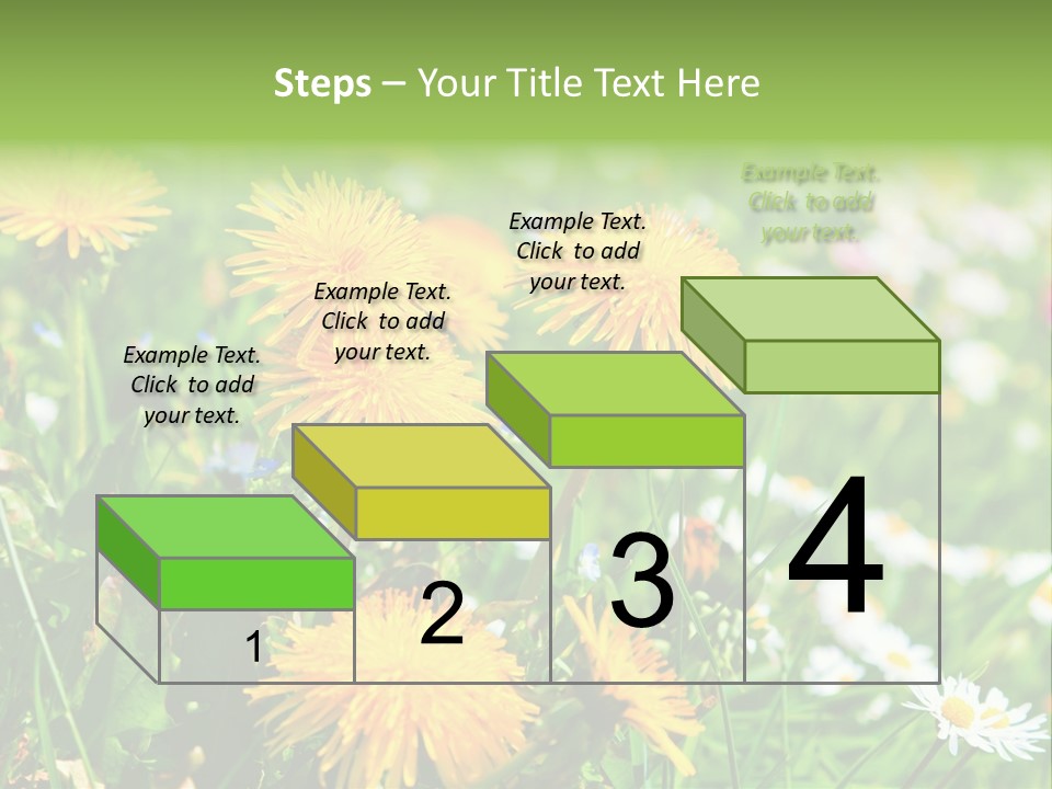 Yellow Spring Day PowerPoint Template