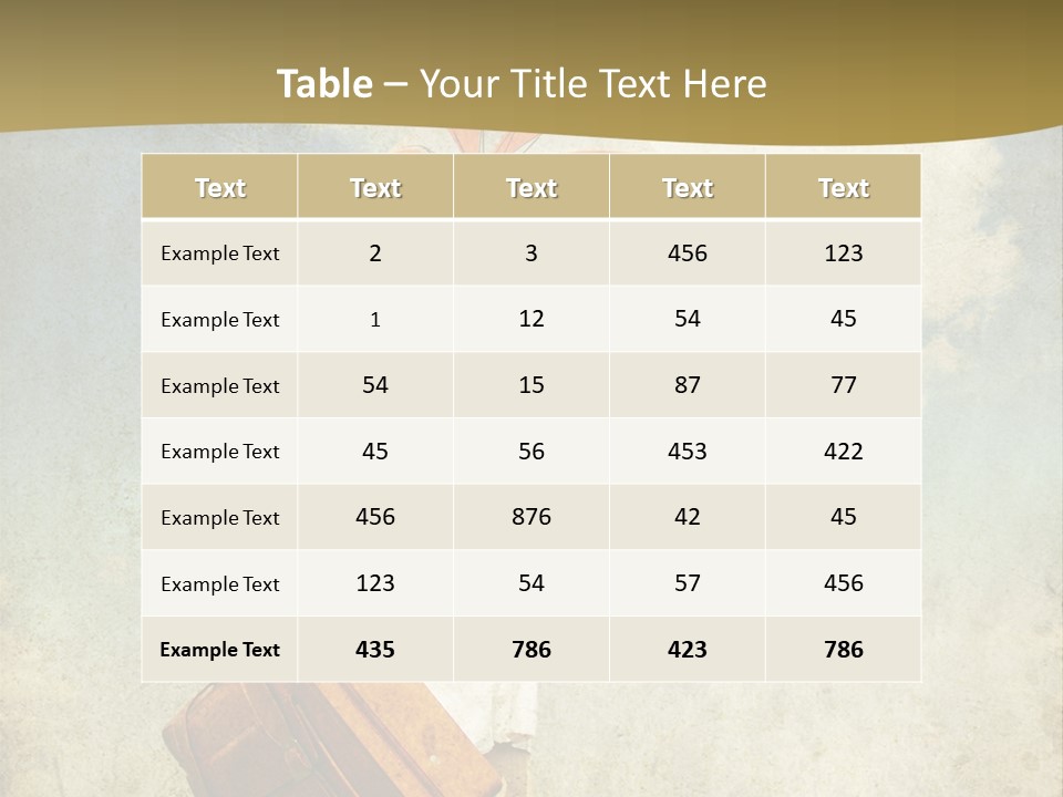 Odessa Style Travel PowerPoint Template