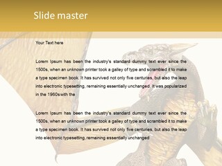 Character Concept Fire PowerPoint Template