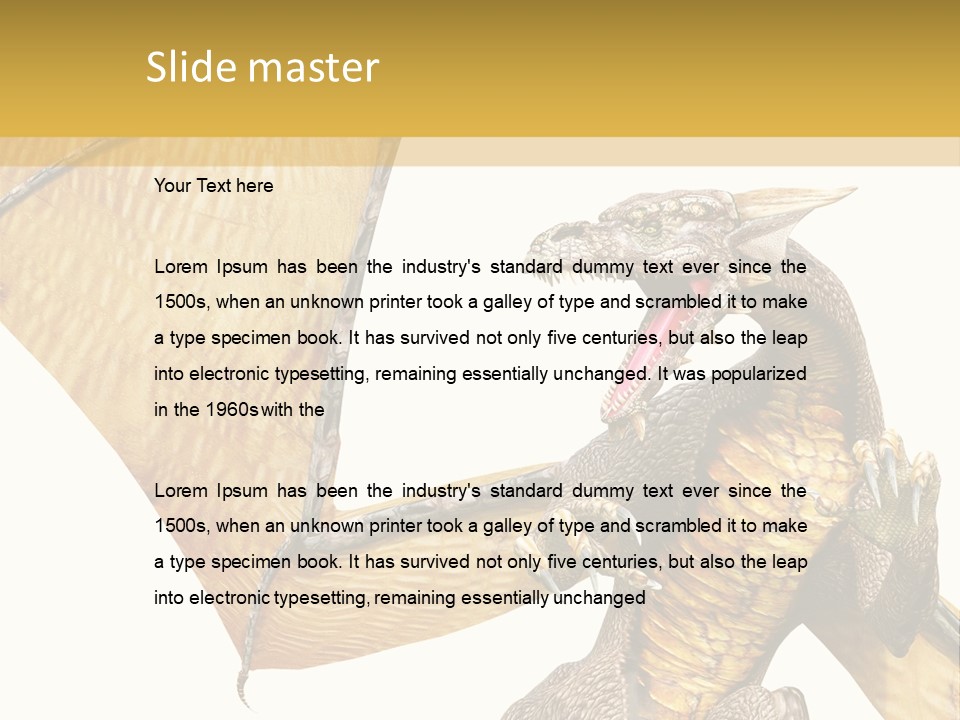 Character Concept Fire PowerPoint Template