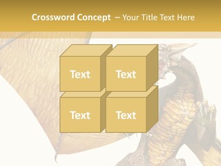 Character Concept Fire PowerPoint Template