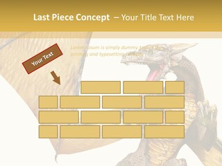 Character Concept Fire PowerPoint Template