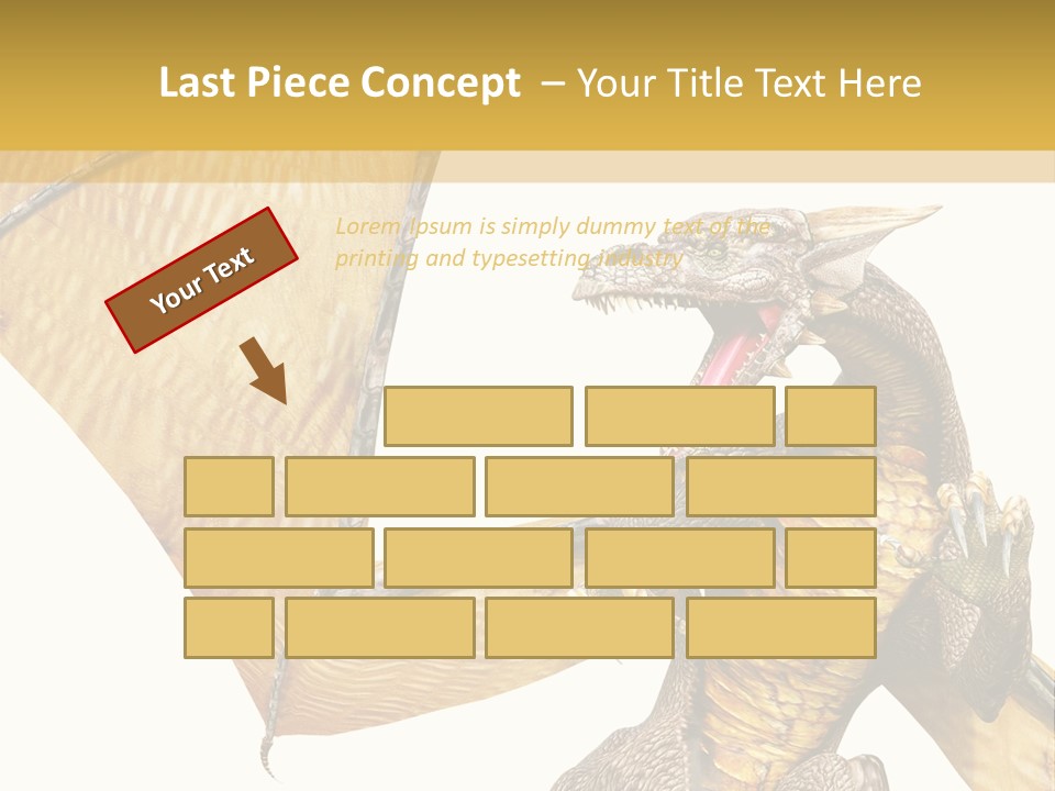 Character Concept Fire PowerPoint Template