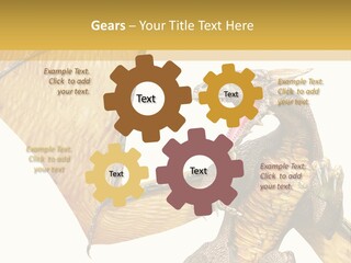 Character Concept Fire PowerPoint Template