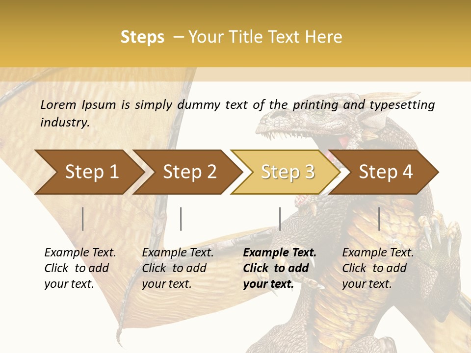 Character Concept Fire PowerPoint Template