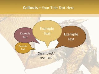 Character Concept Fire PowerPoint Template