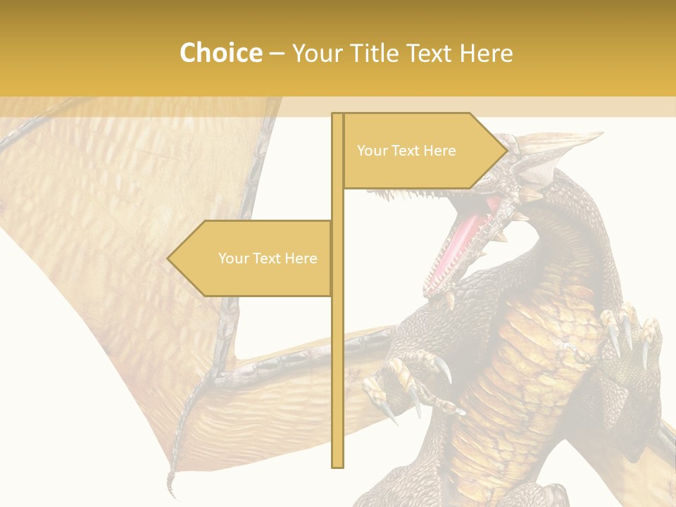 Character Concept Fire PowerPoint Template
