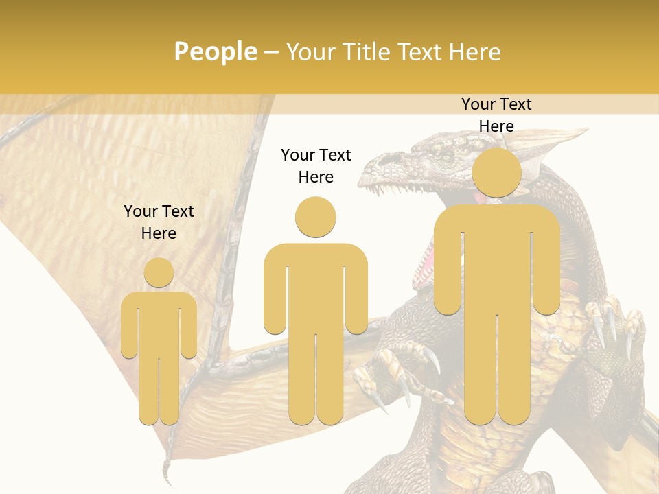 Character Concept Fire PowerPoint Template