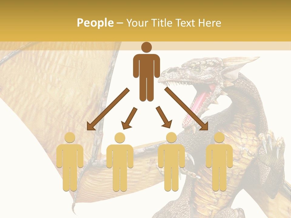 Character Concept Fire PowerPoint Template