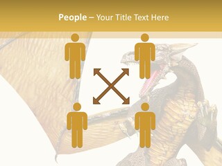 Character Concept Fire PowerPoint Template