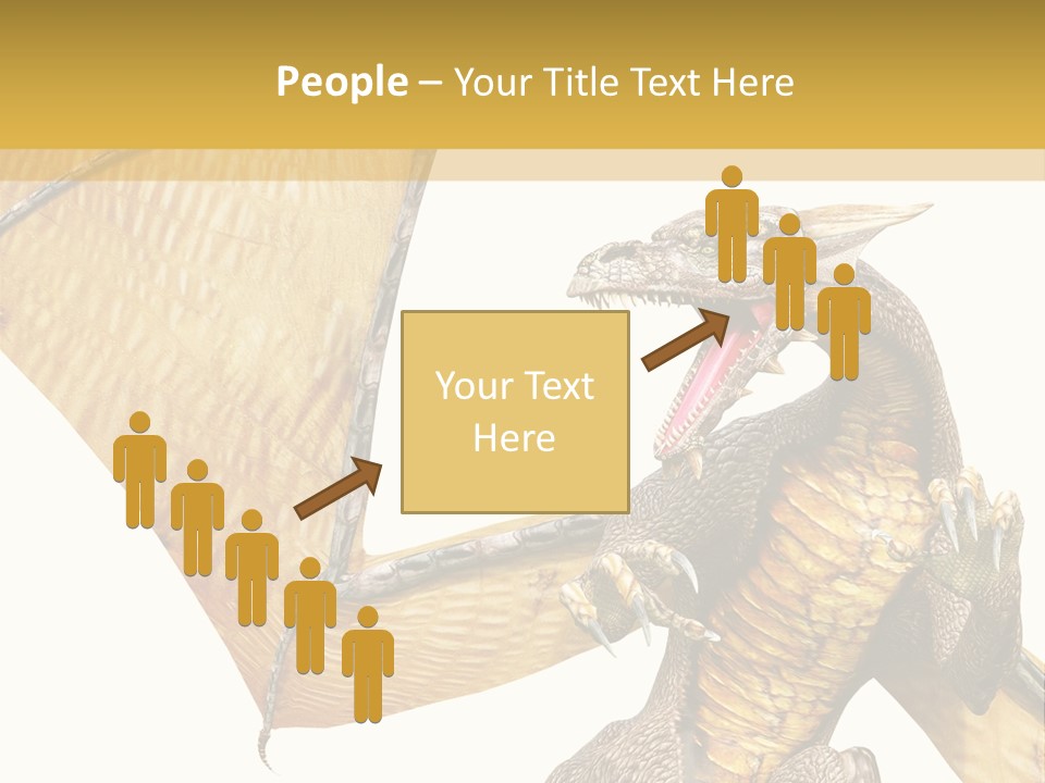 Character Concept Fire PowerPoint Template