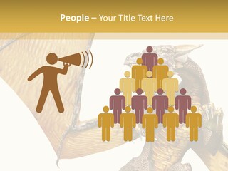 Character Concept Fire PowerPoint Template