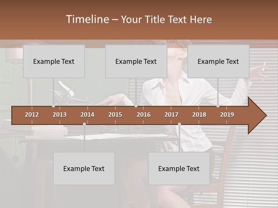 Young Beautiful Press PowerPoint Template