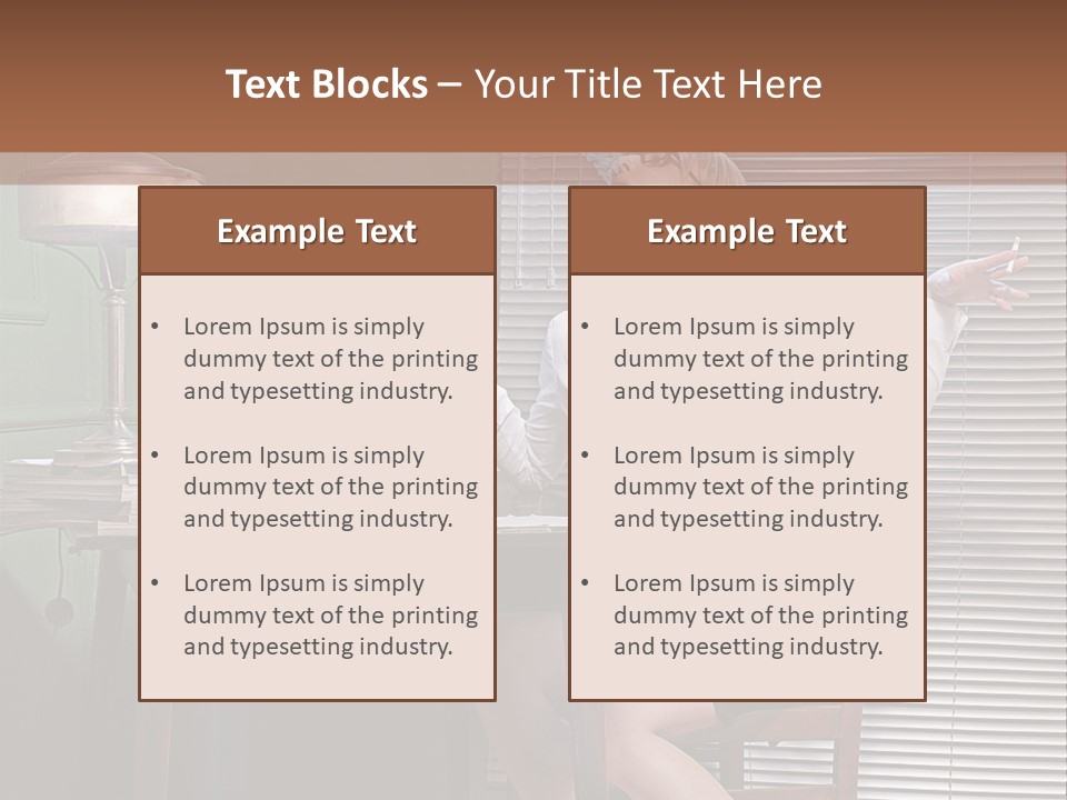 Young Beautiful Press PowerPoint Template