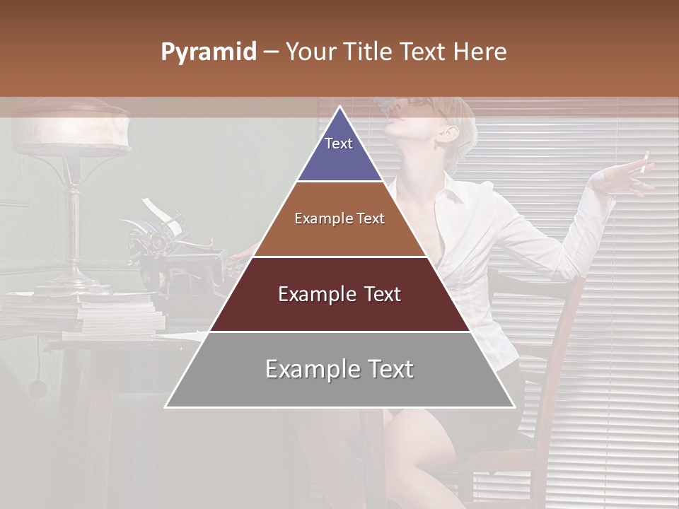 Young Beautiful Press PowerPoint Template