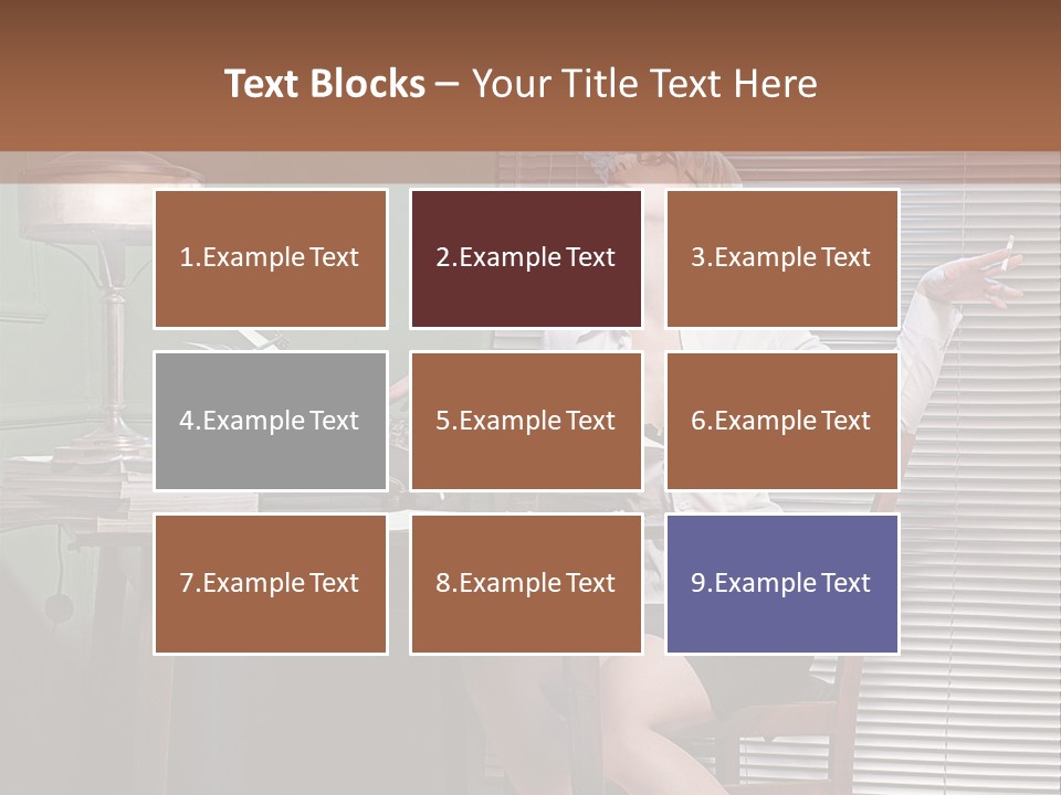 Young Beautiful Press PowerPoint Template
