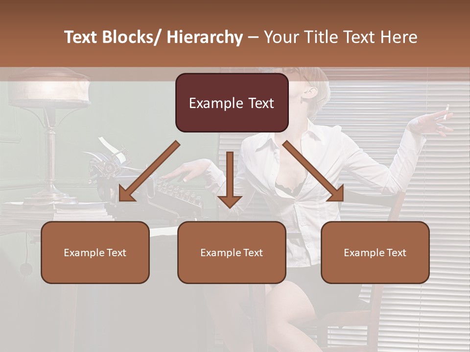 Young Beautiful Press PowerPoint Template