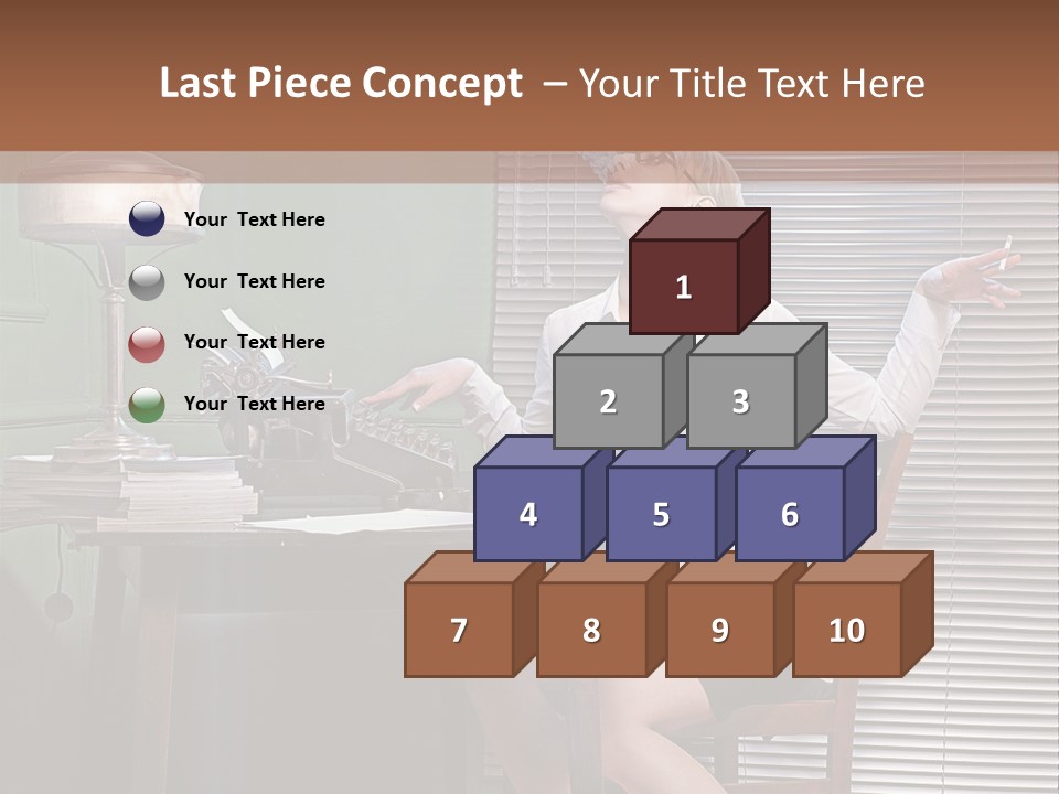 Young Beautiful Press PowerPoint Template